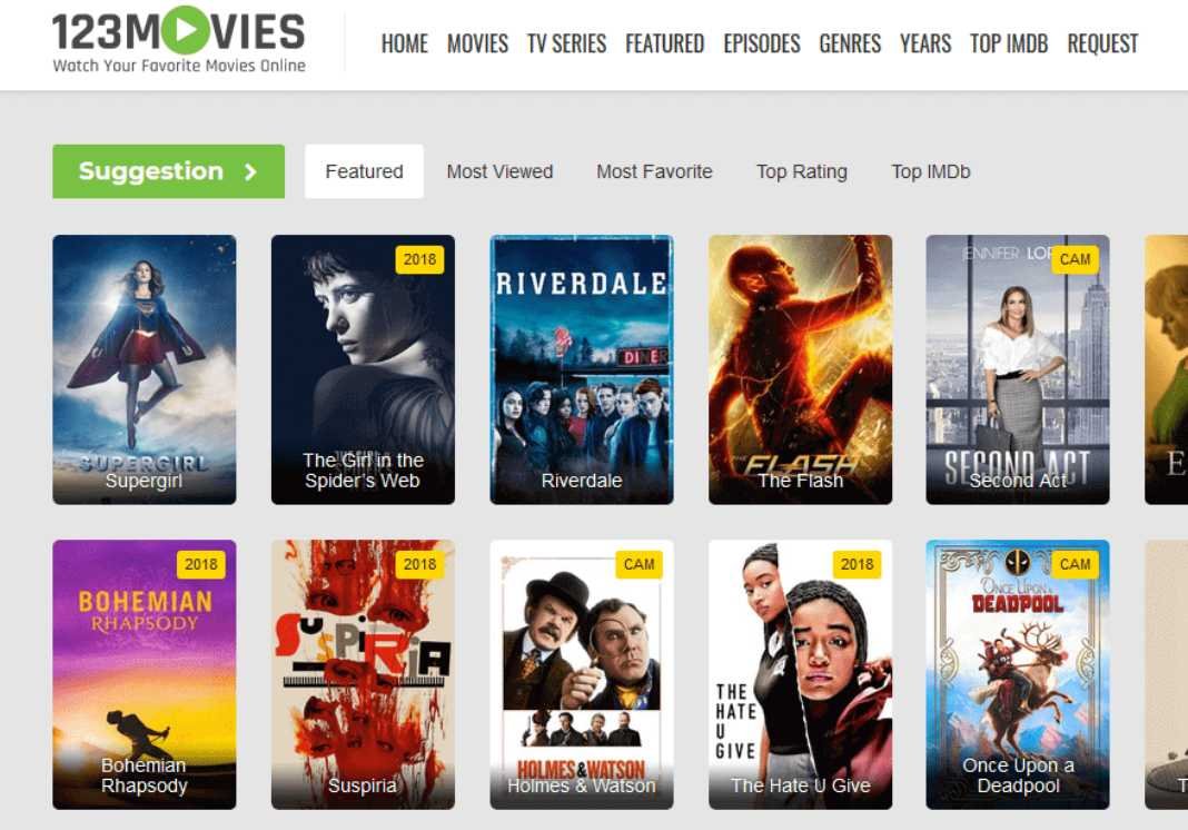 123movies: Streamen Sie komplette Filme kostenlos online